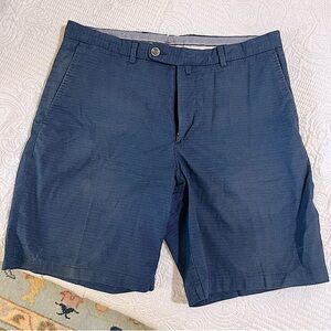 Peter Millar men's navy geo shorts size 34